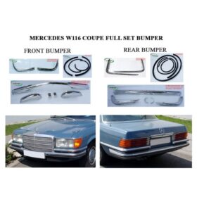 Mercedes-W116-EURO-style-Bumpers-1972-1981-1