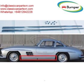 Moulding-Decorative-Rod-Sill-Trim-for-Mercedes-300SL-Gullwing-Roadster-W198-1-Copy