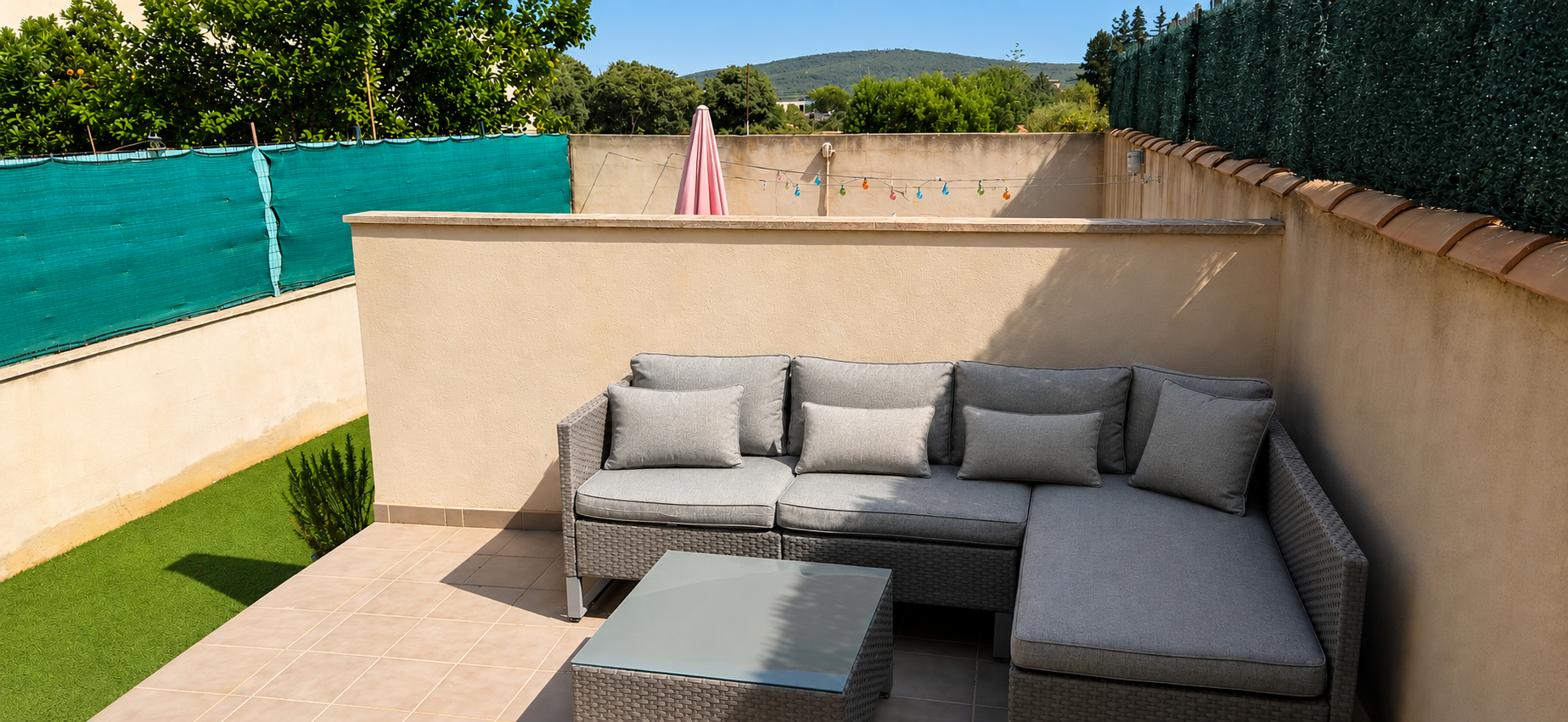 Erdgeschosswohnung mit Terrasse in Santa Maria del Camí